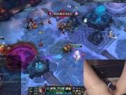 Gamer Girl orgasms while playing League of Legends 16/16