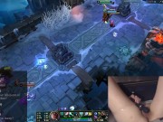 Gamer Girl orgasms while playing League of Legends 6/16