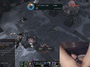 EGirl masturbates while playing League of Legends 15/16