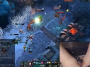 EGirl masturbates while playing League of Legends 5/16