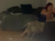 Army guy comes home to horny freak.  1/16