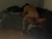 Army guy comes home to horny freak.  12/16