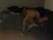 Army guy comes home to horny freak.  13/16