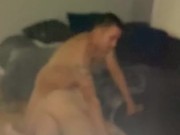 Army guy comes home to horny freak.  9/16