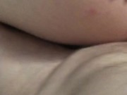 Stunning Russian blonde wildly fuck fingered from behind after creampie 2/16