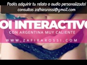 JOI CON ARGENTINA SUPER CALIENTE | MUY INTENSO | INTERACTIVO 1/16