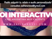 JOI CON ARGENTINA SUPER CALIENTE | MUY INTENSO | INTERACTIVO 3/16