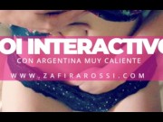 JOI CON ARGENTINA SUPER CALIENTE | MUY INTENSO | INTERACTIVO 4/16