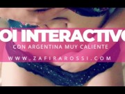 JOI CON ARGENTINA SUPER CALIENTE | MUY INTENSO | INTERACTIVO 8/16