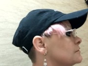 Follow Milf Into Women's Restroom To Pee