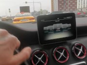 Трахнул в рот в авто! Публичный секс 1/16