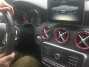 Трахнул в рот в авто! Публичный секс 2/16