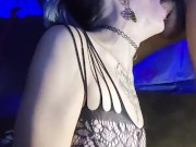 I pin MY Cyberslut in Black Lace and fuck her Doggy style afterwards she suck me off. 9/16