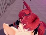 Disgaea hentai. Fucking Etna's tight demon pussy (POV). 3/16