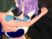 Fire Emblem Hentai - Lyn fucks Florina with a strapon by the pond. 6/16