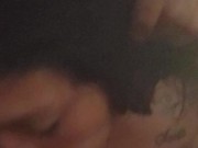 Sexy Tattooed Latina Teen Gives Boyfriend Best Blow job Ever! 6/16