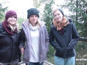 Three Sexy Babes Bring Each Other To Multiple Orgasms 4/16