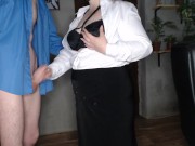 Fucking sexy secretary in stockings and panties 3/16