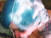 sloppy deepthroat blowjob gagging spit drool COMPILATION 7/16