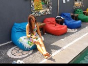 Pool Party - NO PANTIES # This video from febr.was removed by PH,now it's Ok,other faces are blured 12/16