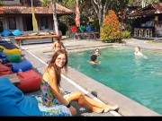 Pool Party - NO PANTIES # This video from febr.was removed by PH,now it's Ok,other faces are blured 13/16