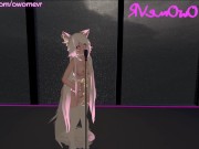 Lewd ASMR - Ear licking and moaning while I masturbate [3D Audio, Hentai, VRchat erp, Cosplay] 15/16