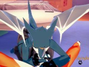 Digimon Hentai - Exveemon & Naru Hard Sex 1/2 10/16