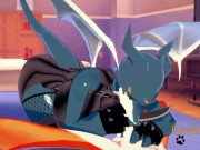 Digimon Hentai - Exveemon & Naru Hard Sex 1/2 12/16