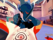 Digimon Hentai - Exveemon & Naru Hard Sex 1/2 14/16