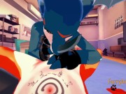 Digimon Hentai - Exveemon & Naru Hard Sex 1/2 15/16