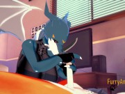 Digimon Hentai - Exveemon & Naru Hard Sex 1/2 3/16