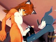 Digimon Hentai - Exveemon & Naru Hard Sex 1/2 7/16