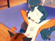 Digimon Hentai - Exveemon & Naru Hard Sex 2/2 7/16