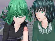 One Punch Man Tatsumaki and Fubuki want to have a Threesome POV Hentai 3/16