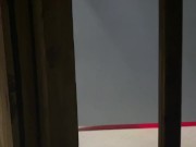 Cuckold watches Hotwife with bull from under the caged bed. Is let out only for sloppy seconds 16/16