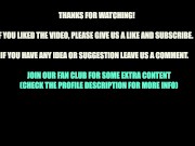 Amateur. I make him Cum on my Tits at the Milking Table after a week of Chastity. Ruined Orgasm 15/16