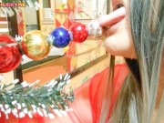 Walang Magawa , Getting Fuck By Christmas Tree - Pinay Viral 2022  5/16