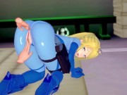 Metroid Samus gets fucked like a slut and takes many loads {コイカツ!/3D Hentai} 4/16