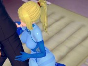 Metroid Samus gets fucked like a slut and takes many loads {コイカツ!/3D Hentai} 6/16