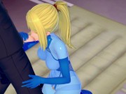 Metroid Samus gets fucked like a slut and takes many loads {コイカツ!/3D Hentai} 7/16