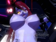 Chained Drooling Tattooed Red Head Rides You In Passenger Seat of Lamborghini Car Fuck POV Lap Dance 14/16