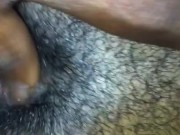 Cumshot after quickie with African teen babe 10/16