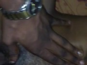 Cumshot after quickie with African teen babe 11/16