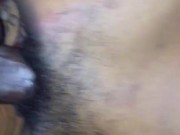 Cumshot after quickie with African teen babe 3/16