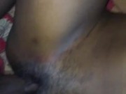 Cumshot after quickie with African teen babe 4/16