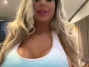Fitness milf with huge tits talking dirty  5/16