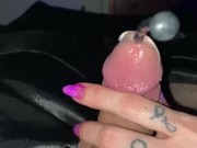 Sounding + tenga  egg = multiple ruined orgasme ***POST CUM TORTURE*** 6/16