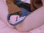 Schoolgirl masturbates Japan girl Pink pussy uncensored 9/16