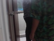 My roommate entered the bathroom to masturbate and suck my cock and cum 1/16