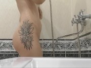 did not give to take a shower, said to suck, fucked the baby in the bathroom and cum on the booty 1/16